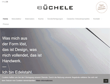 Tablet Screenshot of buechele.com